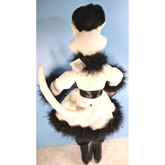 Alley Cats by Margaret Le Van SPOILED Kitty Cat 23ish" Bendable Stuffed Plush - Picture 14 of 16